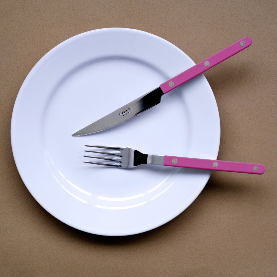 Matgaffel, Bistrot, Raspberry - Sabre Paris