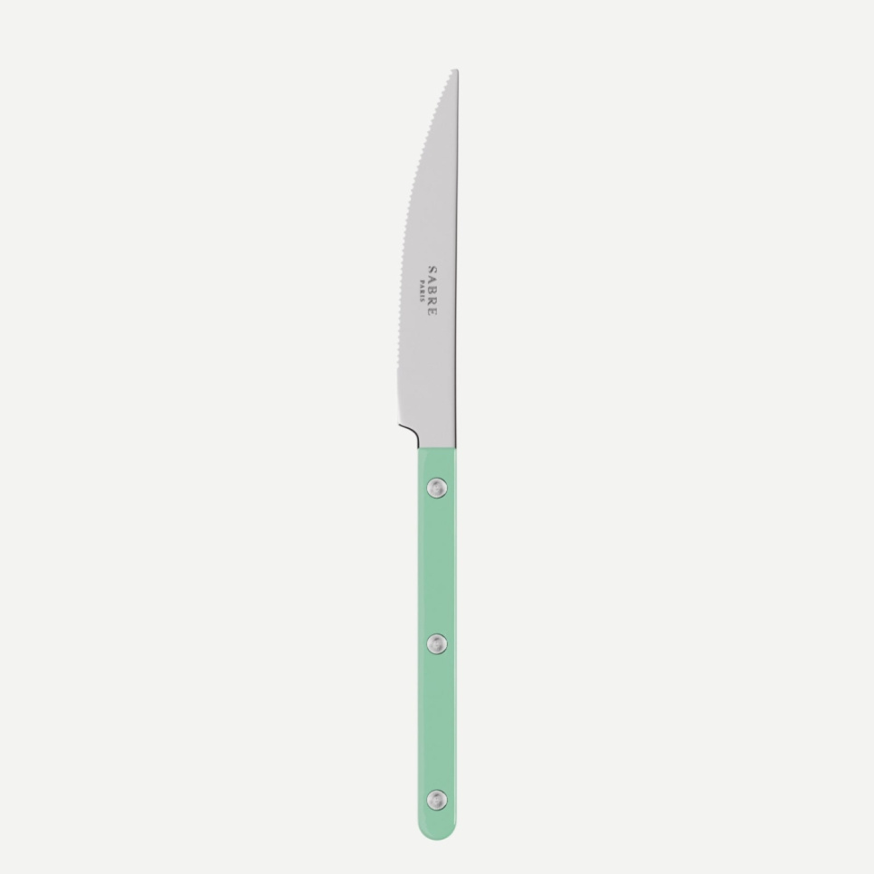 Matkniv, Bistrot, Pastel green - Sabre Paris i gruppen Dukning / Bestick / Knivar hos The Kitchen Lab (2195-32460)