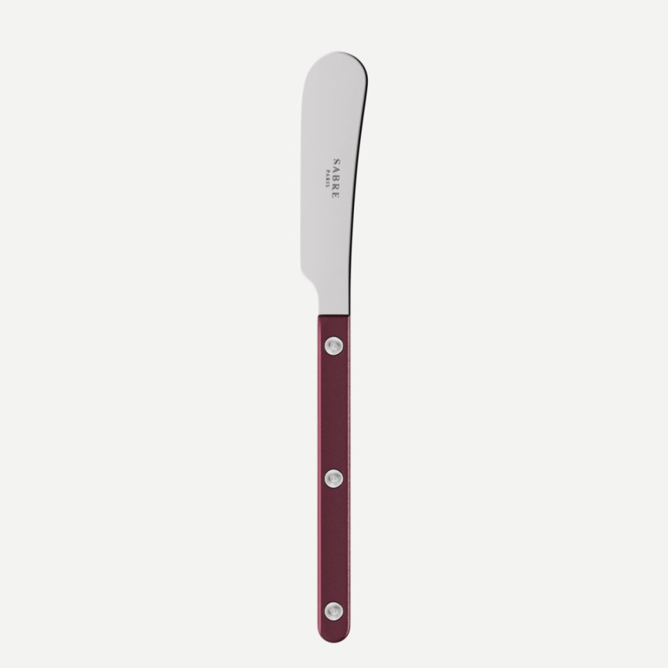 Smörkniv, Bistrot Pearly, Aubergine - Sabre Paris i gruppen Dukning / Bestick / Smörknivar hos KitchenLab (2195-32540)
