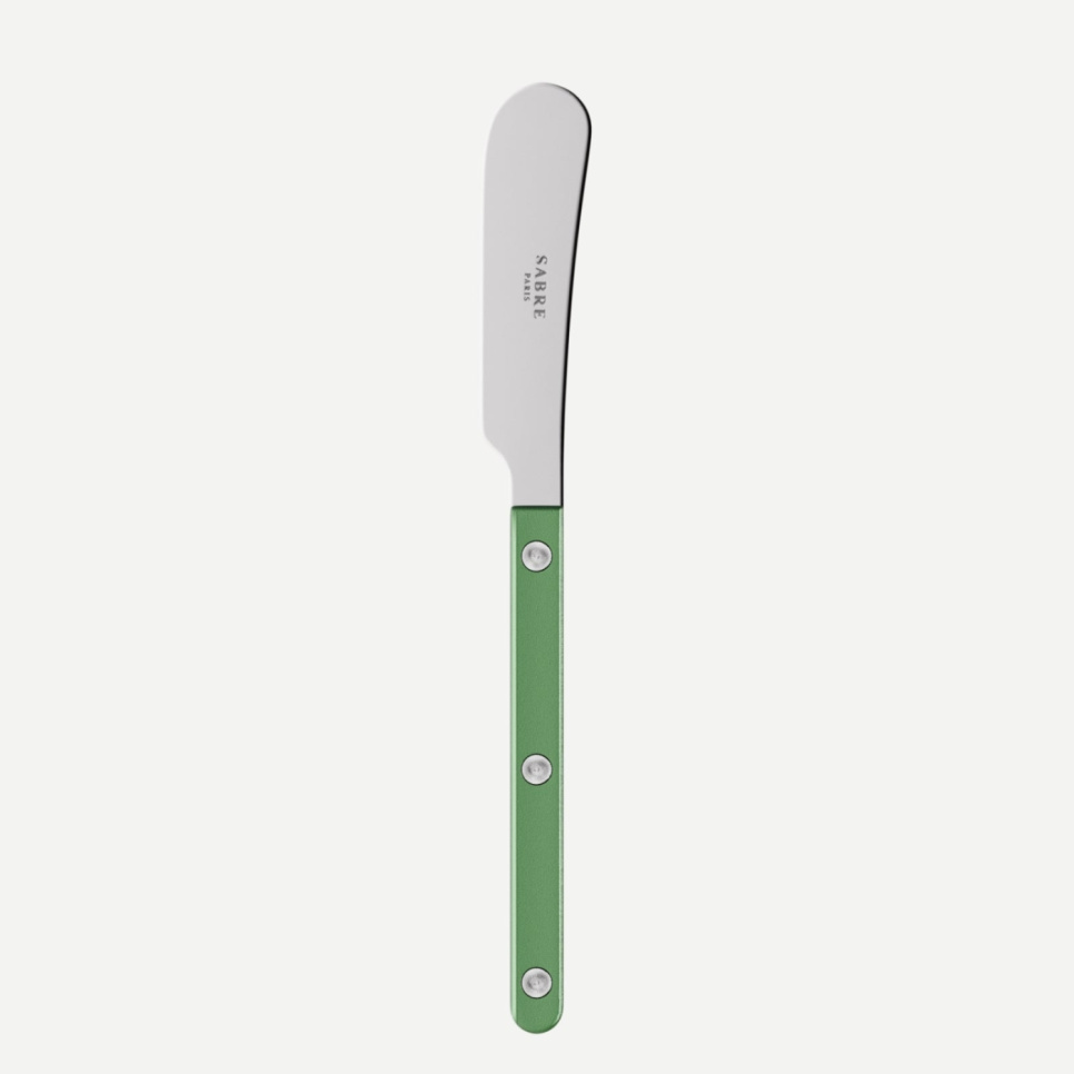 Smörkniv, Bistrot Pearly, Garden green - Sabre Paris i gruppen Dukning / Bestick / Smörknivar hos KitchenLab (2195-32545)