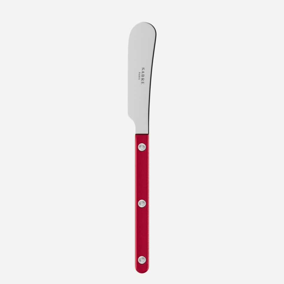 Smörkniv, Bistrot Pearly, Red - Sabre Paris i gruppen Dukning / Bestick / Smörknivar hos KitchenLab (2195-32556)