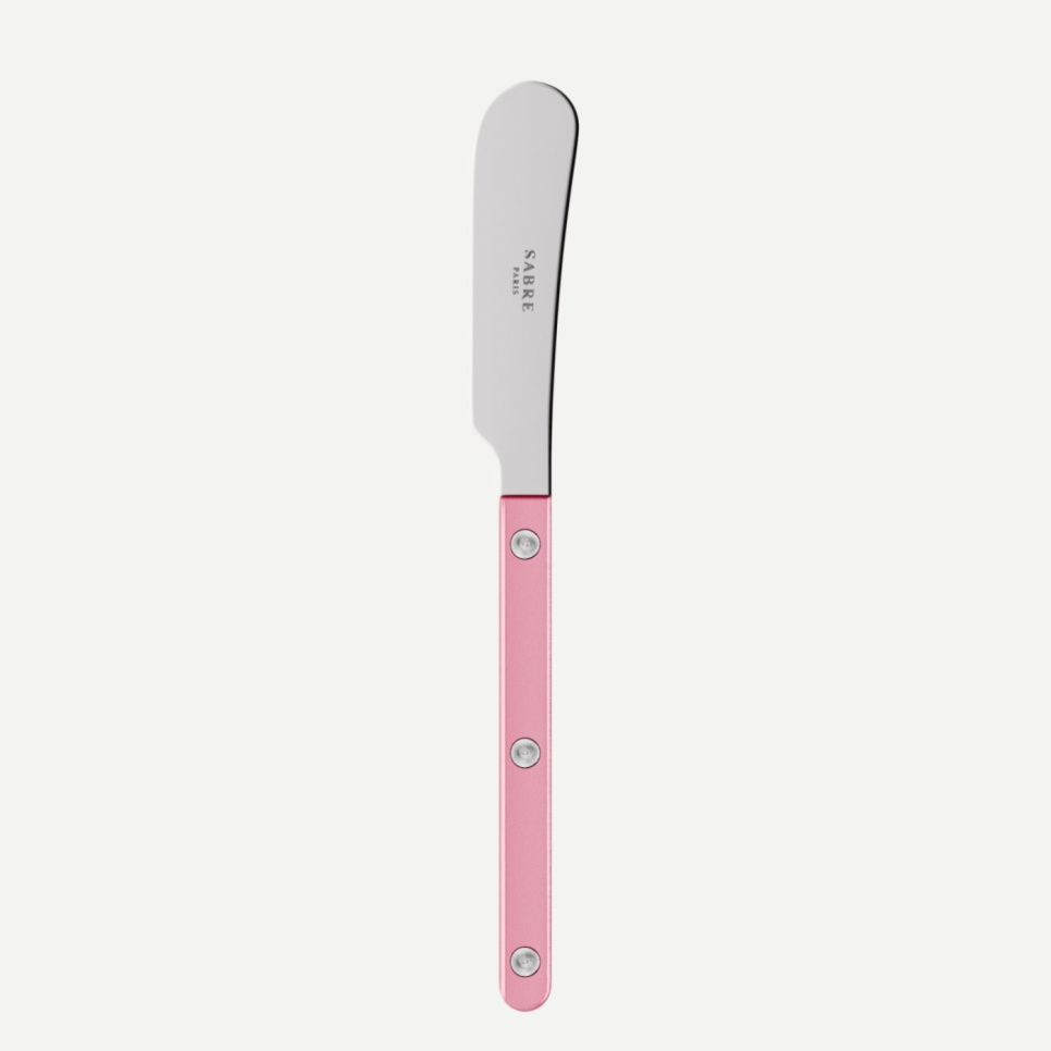 Smörkniv, Bistrot Pearly, Soft pink - Sabre Paris i gruppen Dukning / Bestick / Smörknivar hos The Kitchen Lab (2195-32557)