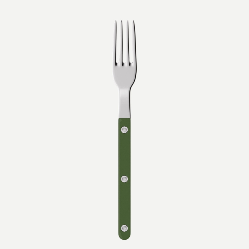 Tårtgaffel, Bistrot, Green - Sabre Paris i gruppen Dukning / Bestick / Gafflar hos The Kitchen Lab (2195-32622)