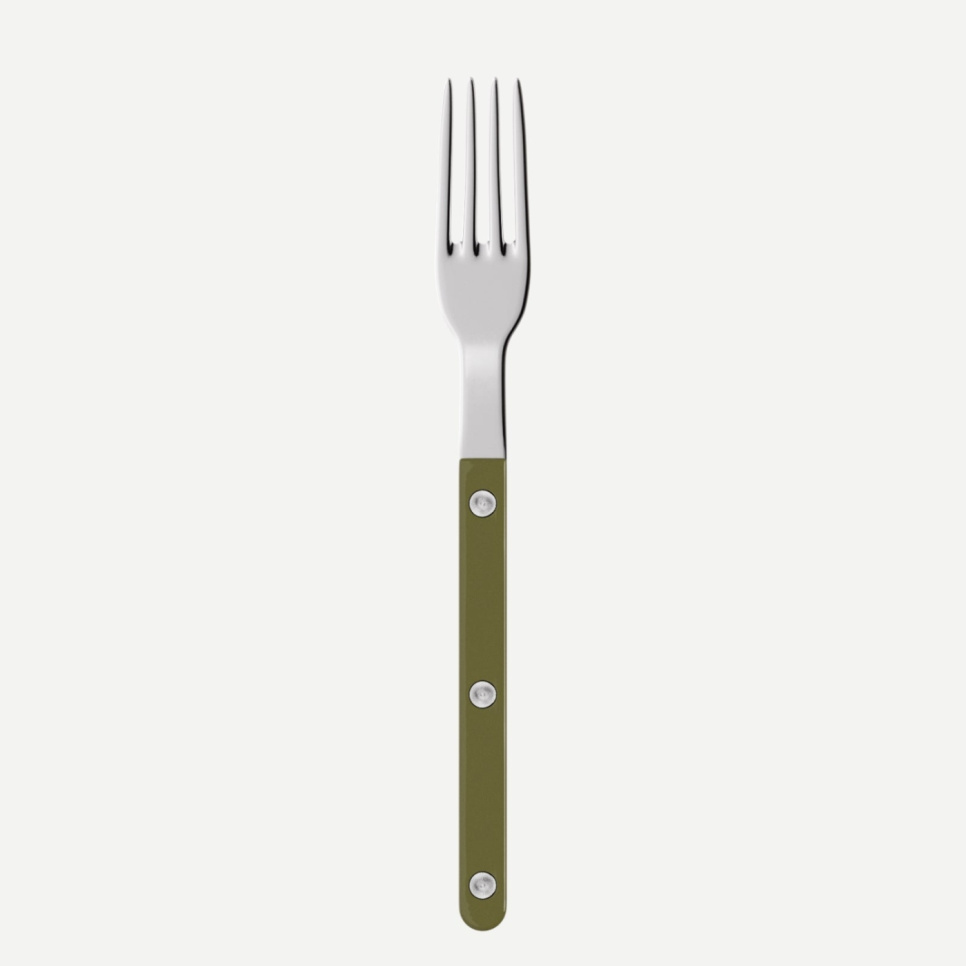 Tårtgaffel, Bistrot, Green fern - Sabre Paris i gruppen Dukning / Bestick / Gafflar hos The Kitchen Lab (2195-32623)
