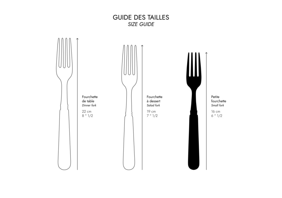 Tårtgaffel, Bistrot Teak - Sabre Paris