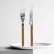 Bestickset, 24 delar, Bistrot Teak - Sabre Paris