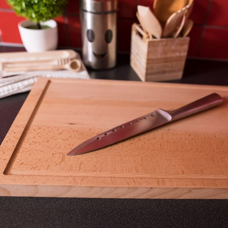 Trancherbräda, oljad bok, 48x30x3 cm - AT-Line