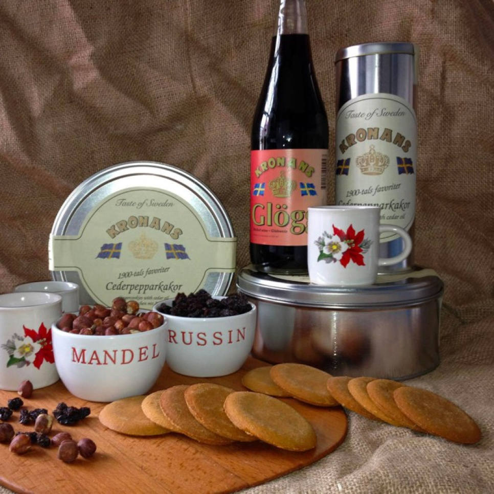 Cederpepparkakor, Burk, 600g, Burk - Kronans