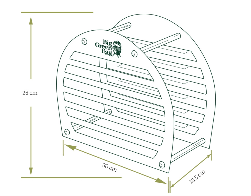 Smoking Tower - Big Green Egg