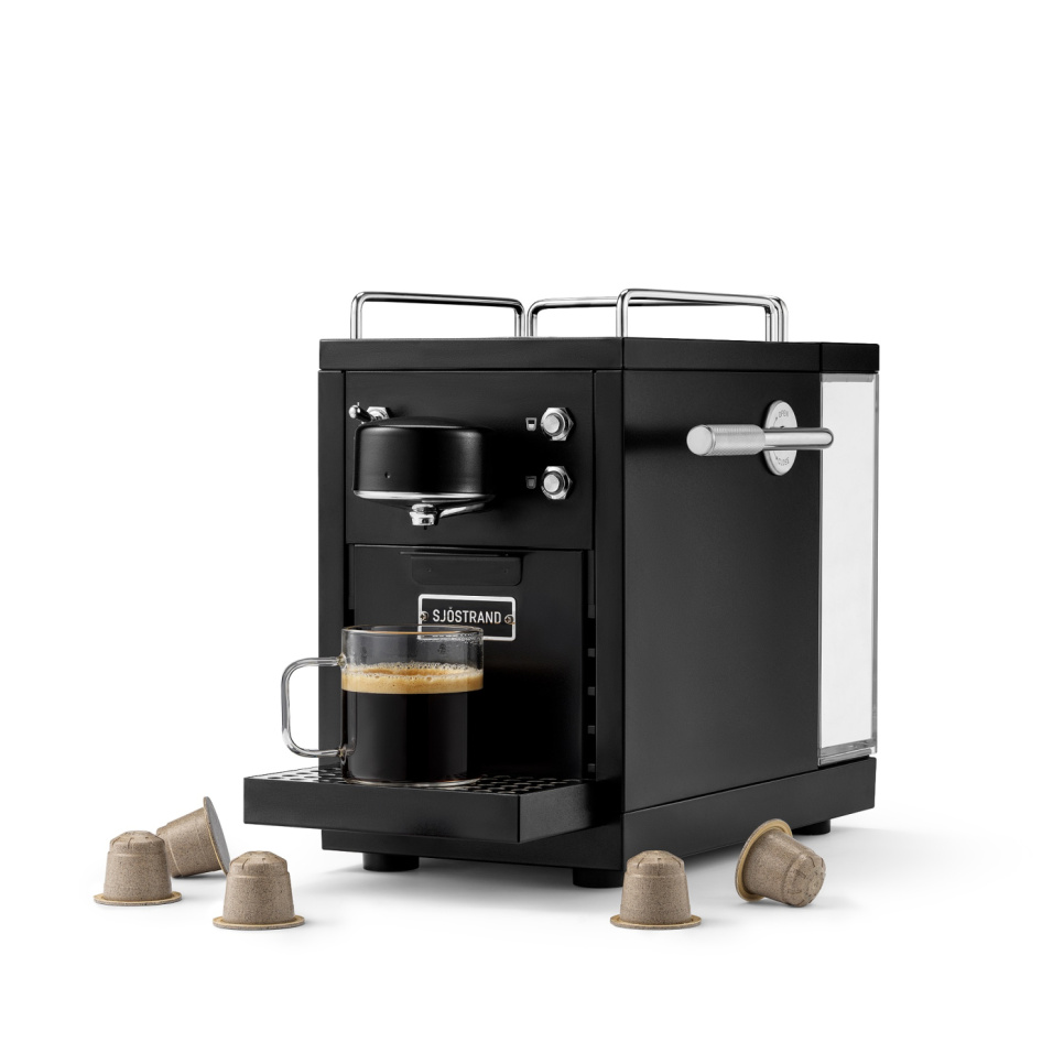 Kapselmaskin, The Original 2.0, Svart - Sjöstrand i gruppen Te & Kaffe / Brygga kaffe / Kaffebryggare hos The Kitchen Lab (2237-31693)