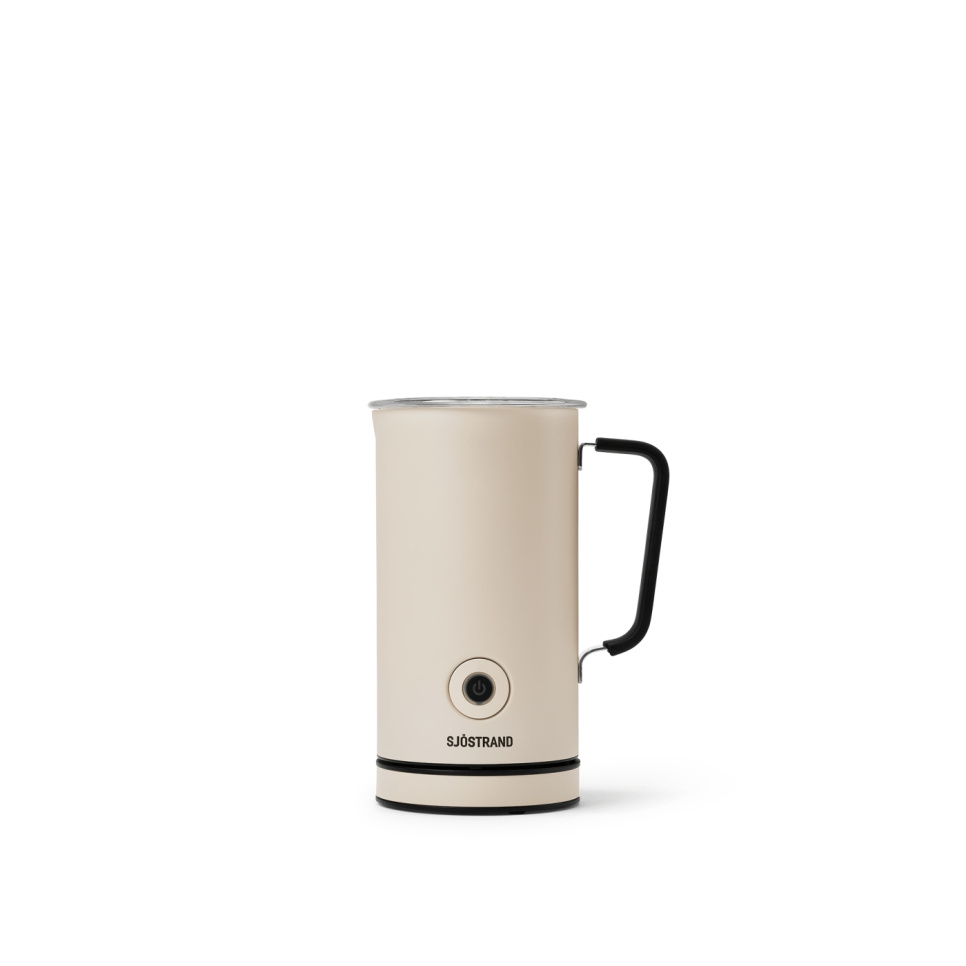 Mjölkskummare, Beige - Sjöstrand i gruppen Te & Kaffe / Kaffetillbehör / Mjölkskummare hos The Kitchen Lab (2237-31698)