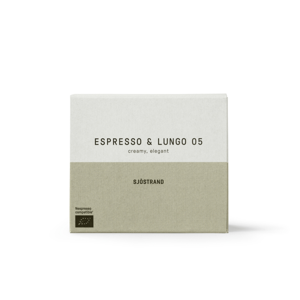 Kaffekapslar, Espresso & Lungo 05, 10-pack - Sjöstrand i gruppen Te & Kaffe / Kaffebönor hos The Kitchen Lab (2237-31702)