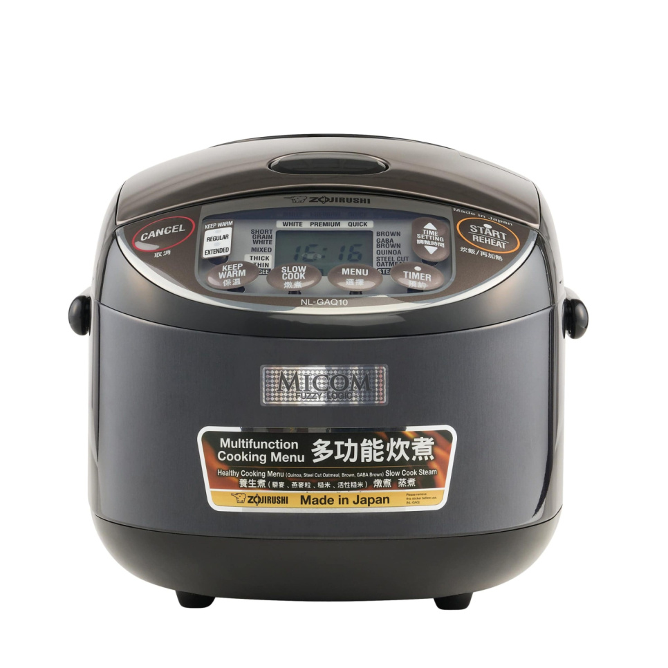 Japansk riskokare, 1 liter, NL-GAQ10 - Zojirushi i gruppen Köksmaskiner / Värma & Koka / Riskokare hos The Kitchen Lab (2250-33001)