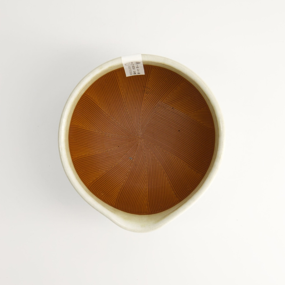 Japansk mortel, Suribachi, Vit 15 cm