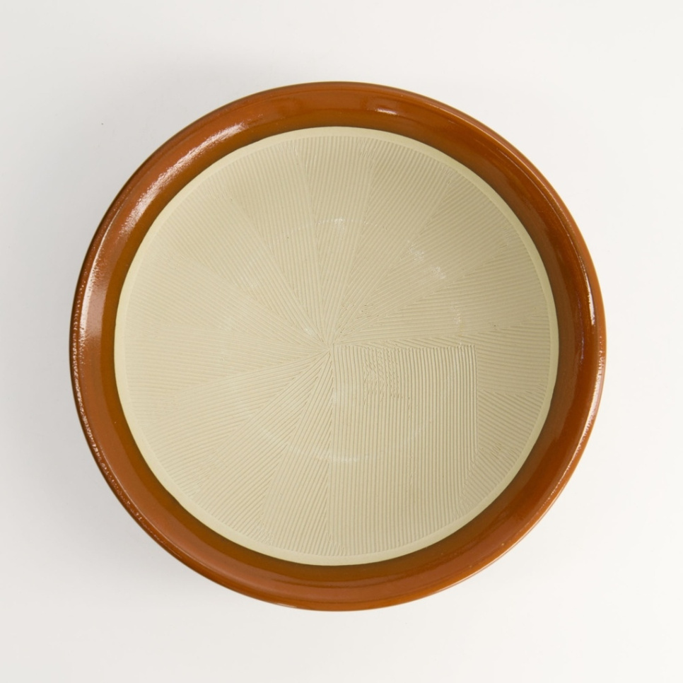 Japansk mortel, Suribachi, Brun 21,5 cm