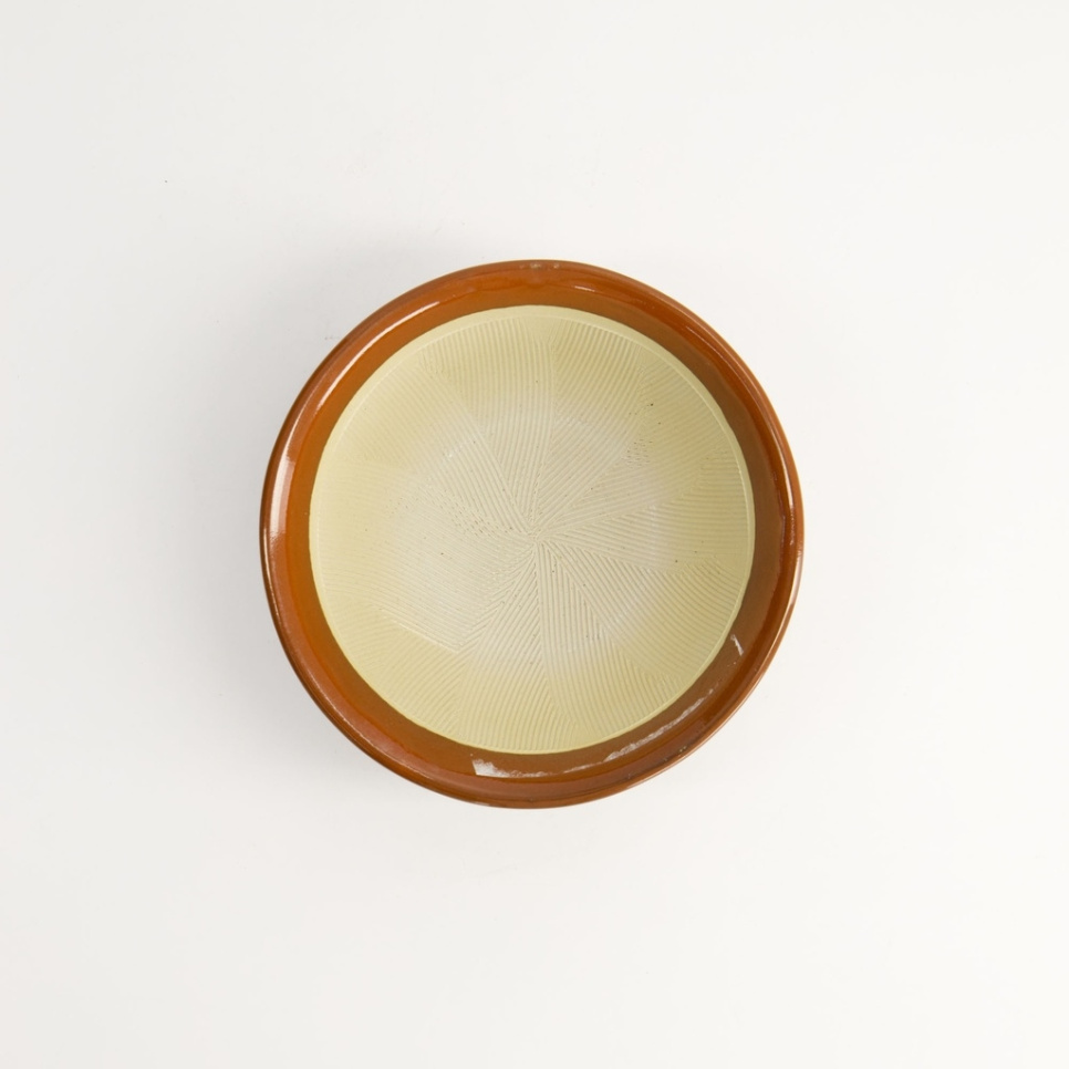 Japansk mortel, Suribachi, Brun 12,5 cm