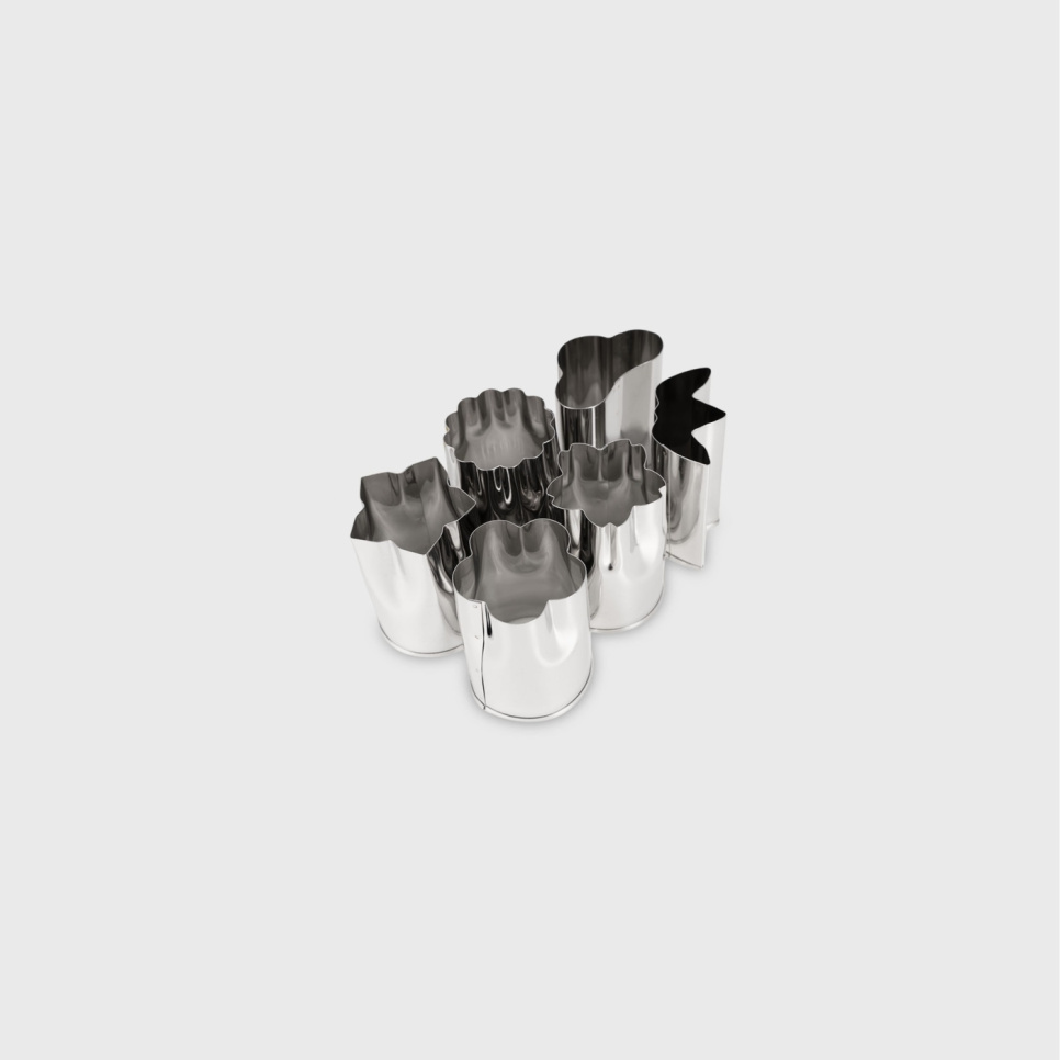 Japanska grönsaksutstickare, 6-pack, Small - Queen Rose i gruppen Matlagning / Köksredskap / Asiatisk matlagning hos The Kitchen Lab (2252-35236)
