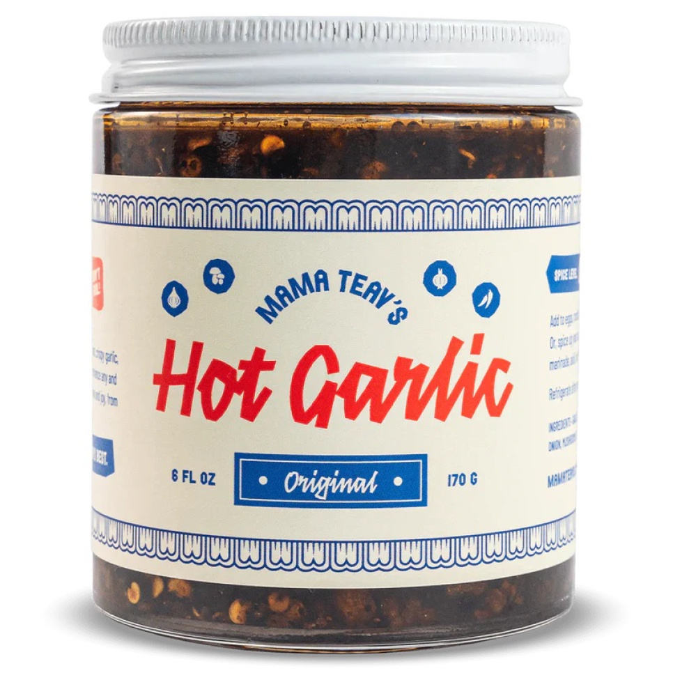 Hot Garlic Chili crisp, 170 g - Mama Teav\'s i gruppen Matlagning / Kolonial hos KitchenLab (2253-33057)