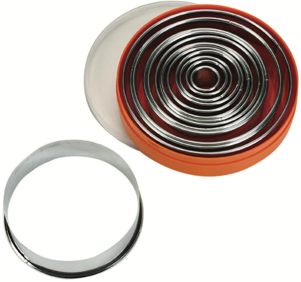 Runda utstickare, set med 16 delar - Schneider i gruppen Bakning / Bakredskap / Utskärare & stansringar hos The Kitchen Lab (2254-33772)