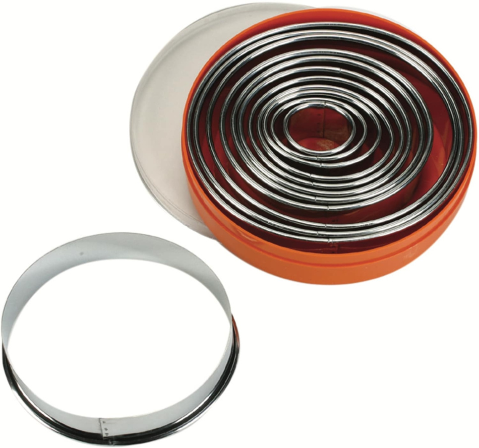 Ovala utstickare, set med 12 delar - Schneider i gruppen Bakning / Bakredskap / Utskärare & stansringar hos The Kitchen Lab (2254-33774)