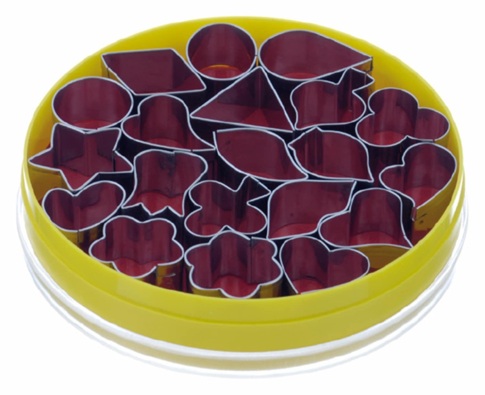 Små utstickare, blandade former, set med 20 delar - Schneider i gruppen Bakning / Bakredskap / Utskärare & stansringar hos The Kitchen Lab (2254-33786)