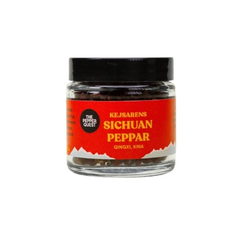 Sichuan Peppar, QingXi, 15 g - The Pepper Quest i gruppen Matlagning / Kryddor & Smaksättare / Peppar hos The Kitchen Lab (2257-33300)
