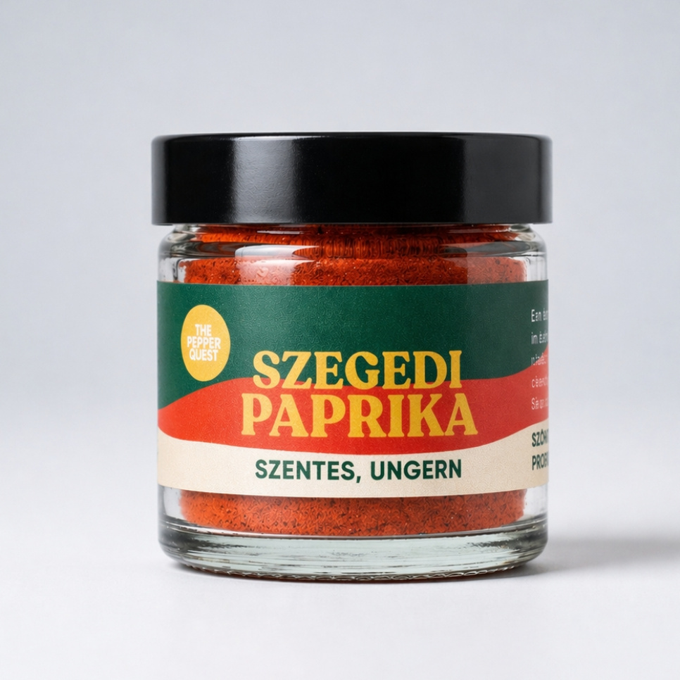 Paprikapulver, Szegedi, 40 g - The Pepper Quest i gruppen Matlagning / Kryddor & Smaksättare / Kryddor hos The Kitchen Lab (2257-34934)