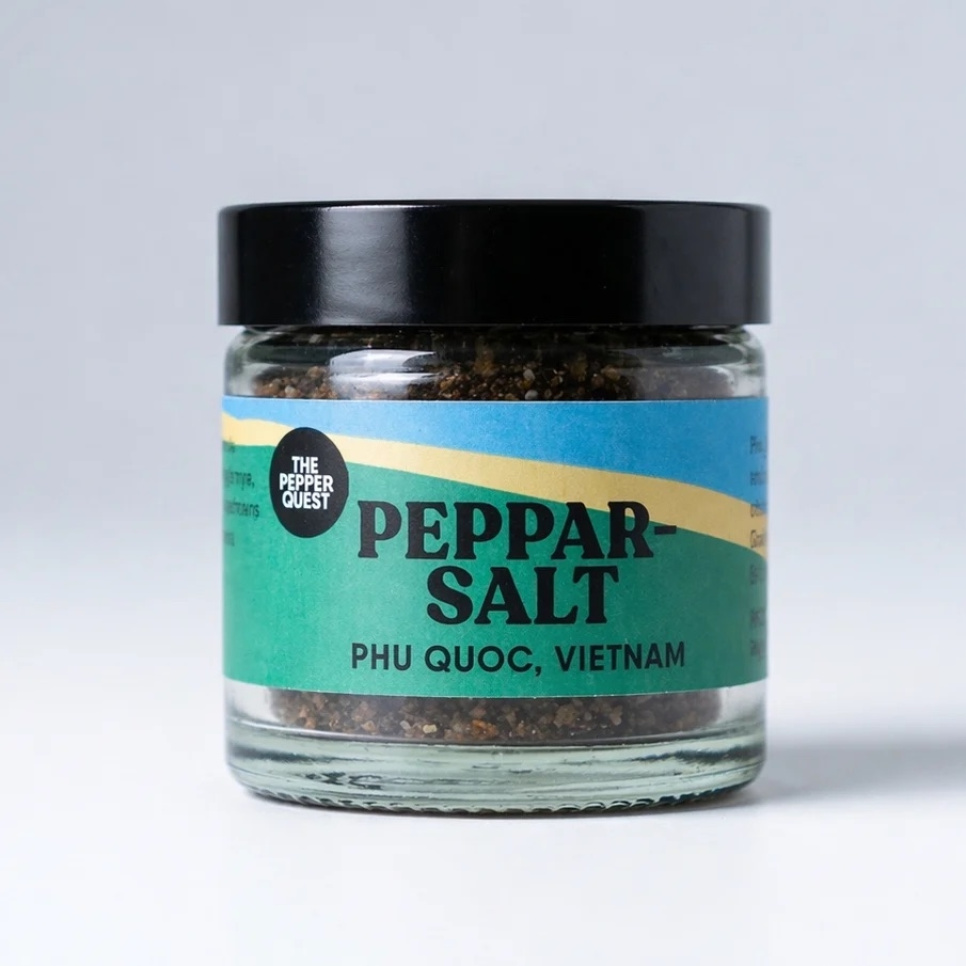 Pepparsalt, Phu Quoc, 50 g - The Pepper Quest i gruppen Matlagning / Kryddor & Smaksättare / Kryddor hos KitchenLab (2257-36655)
