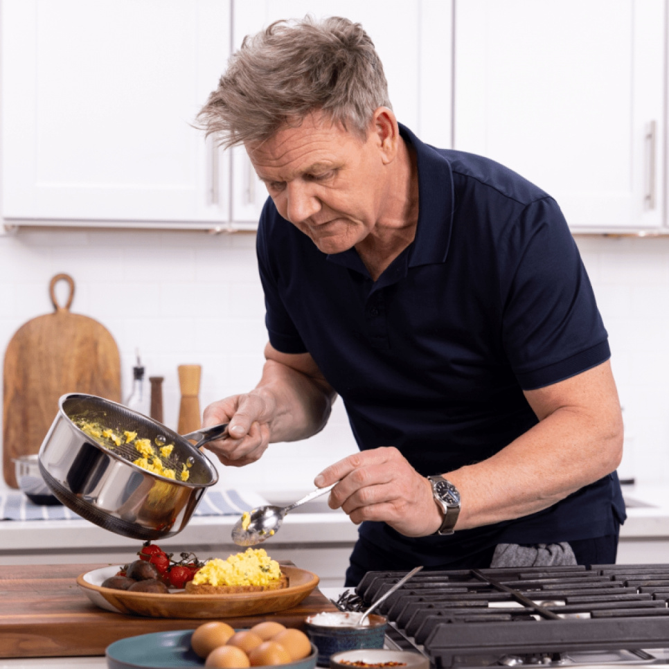 Kastrull med glaslock, nonstick, 1,9 L - Hexclad