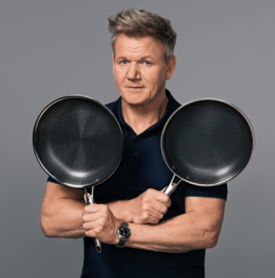 Stekpanna, nonstick, 30 cm - Hexclad