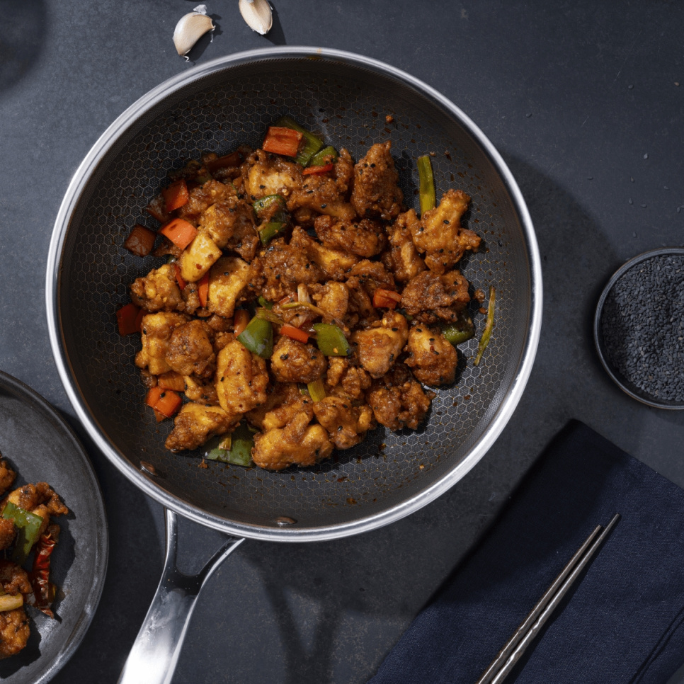 Wokpanna, nonstick, 30 cm - Hexclad