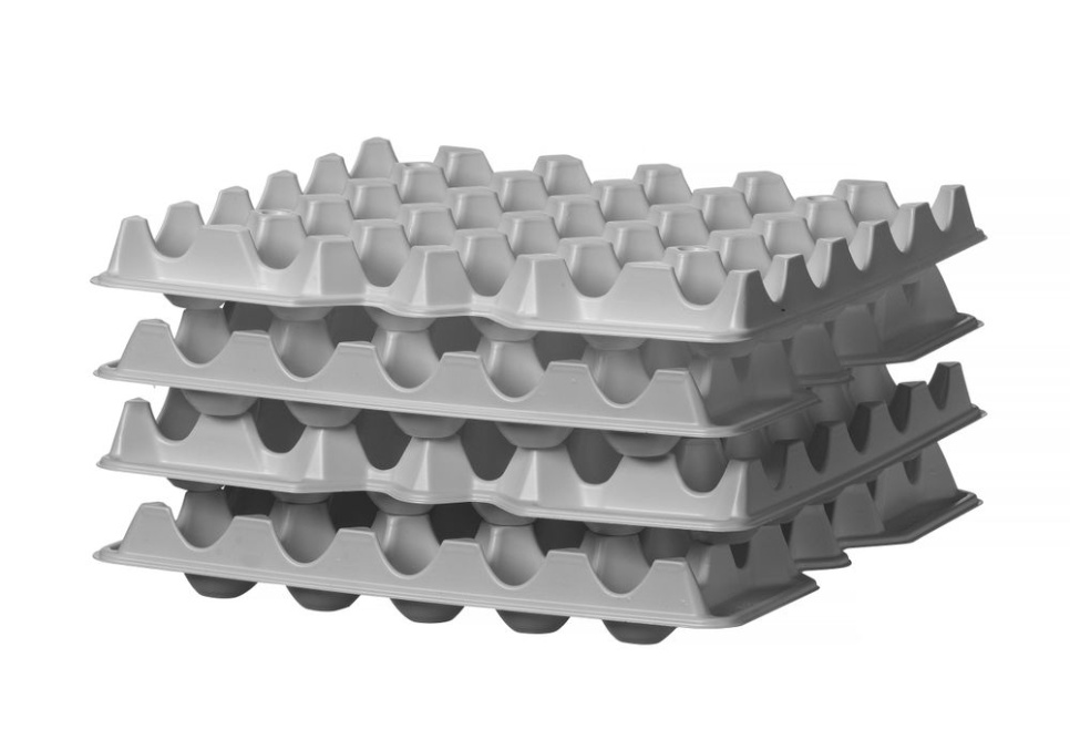 Äggflak i plast, 4-pack - Hendi