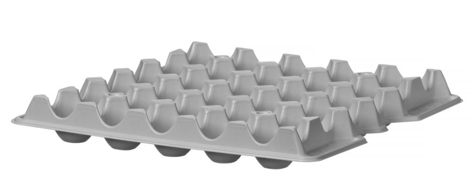 Äggflak i plast, 4-pack - Hendi