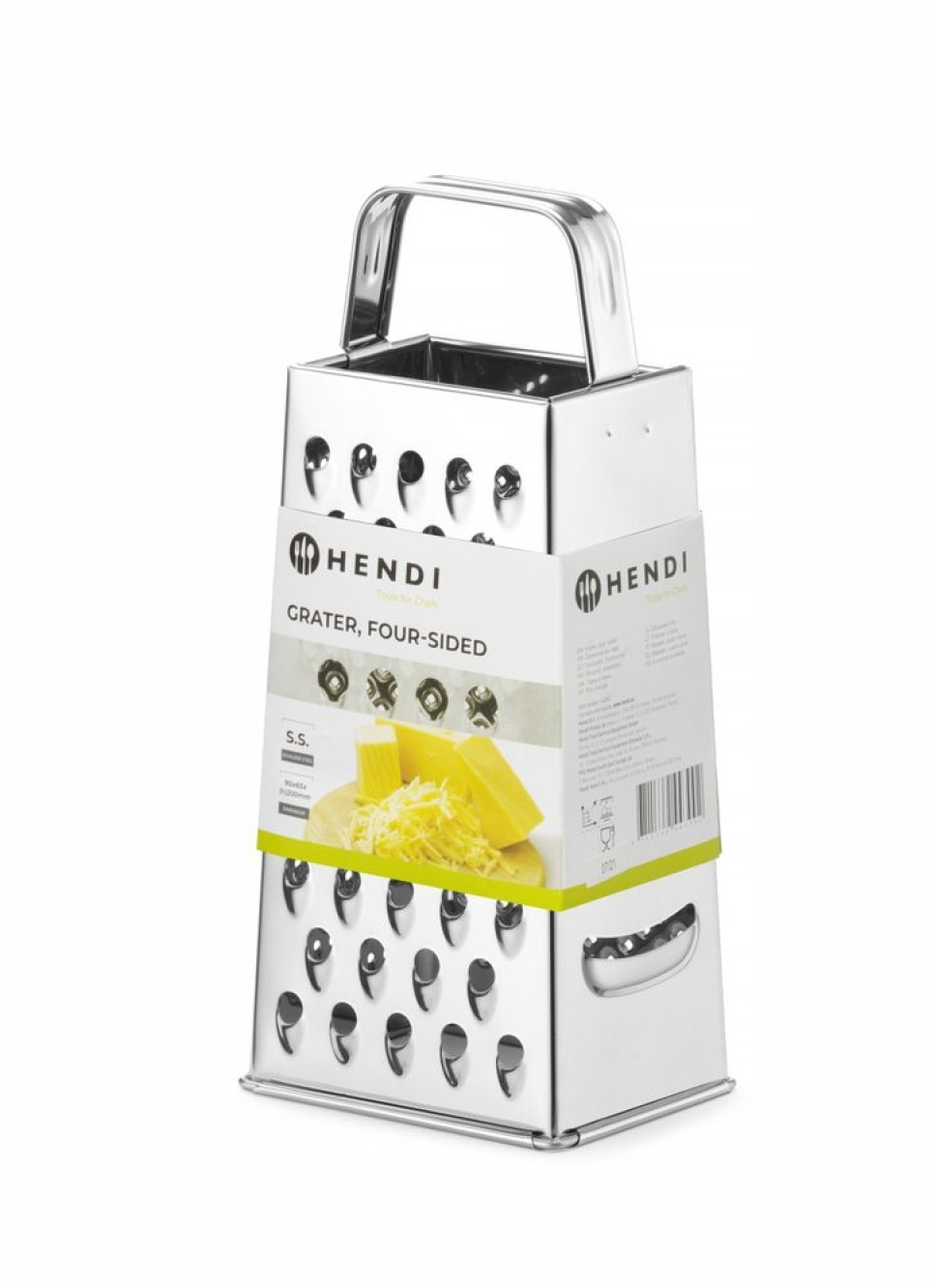 Fyrsidigt rivjärn - Hendi i gruppen Matlagning / Hyvla, Svarva & Riva / Rivare hos The Kitchen Lab (2294-34708)