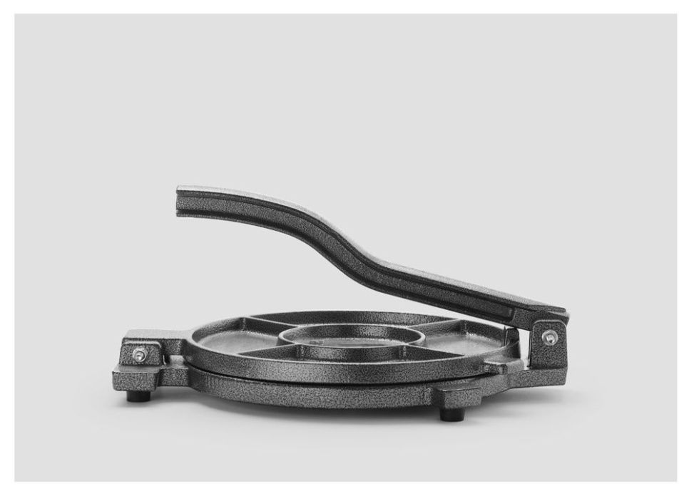 Tortillapress I gjutjärn, 26 cm - Hendi