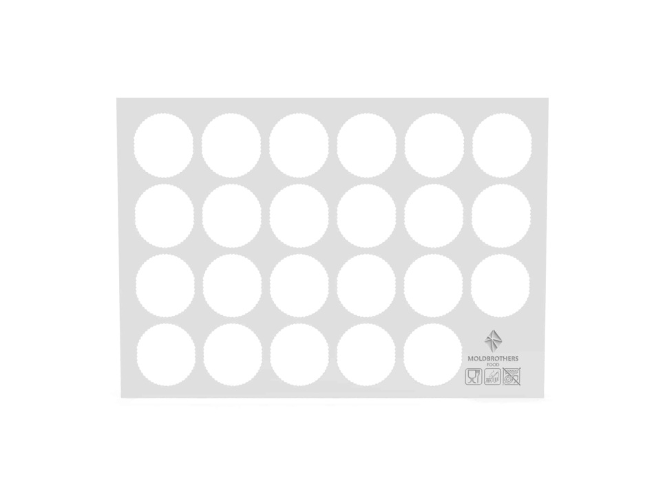 Schablonark, Taco Stencil - Moldbrothers i gruppen Matlagning / Köksredskap / Övriga köksredskap hos The Kitchen Lab (2296-34798)