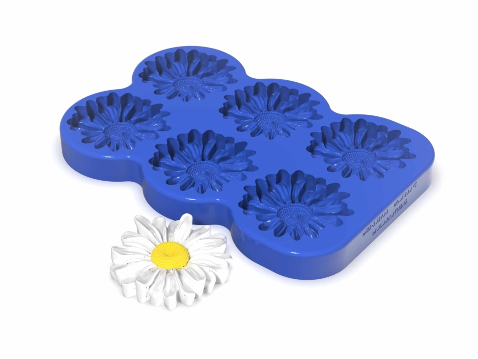 Silikonform, Marguerite Flower Mold - Moldbrothers i gruppen Bakning / Bakformar / Silikonformar hos The Kitchen Lab (2296-34801)