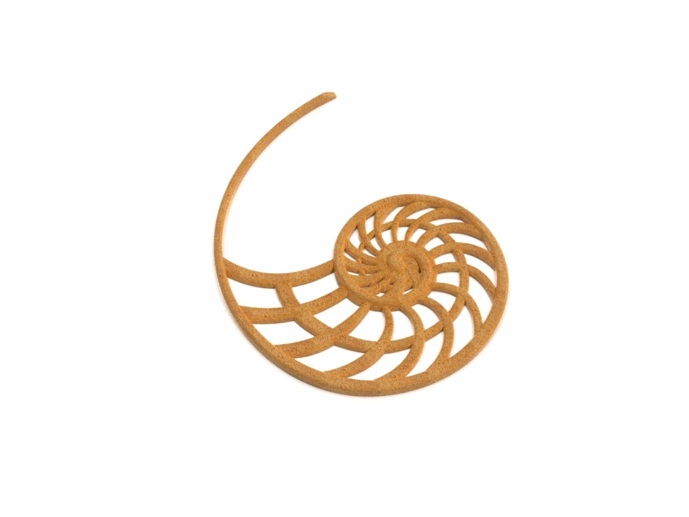 Silikonform, Nautilus Tuille Mold - Moldbrothers