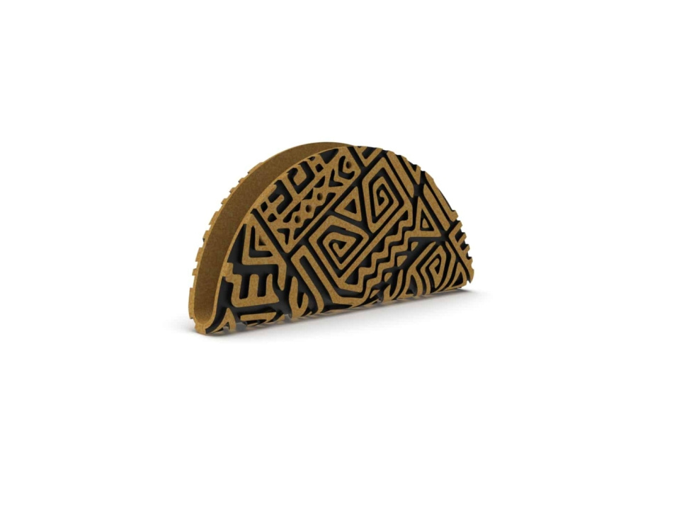 Silikonform, Linea Taco Tuille Mold - Moldbrothers