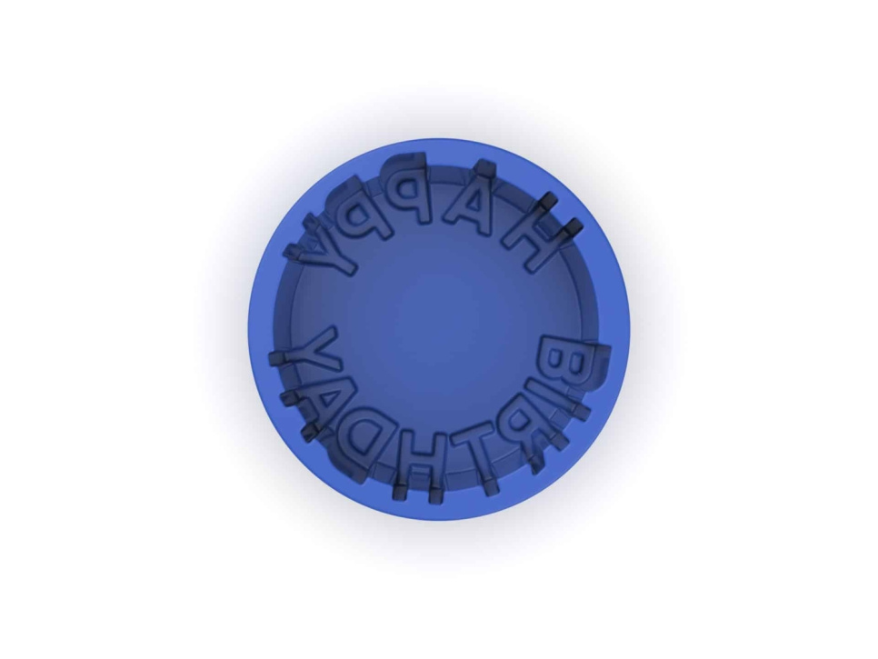 Silikonform, Happy Birthday Mold - Moldbrothers i gruppen Bakning / Bakformar / Silikonformar hos The Kitchen Lab (2296-34825)