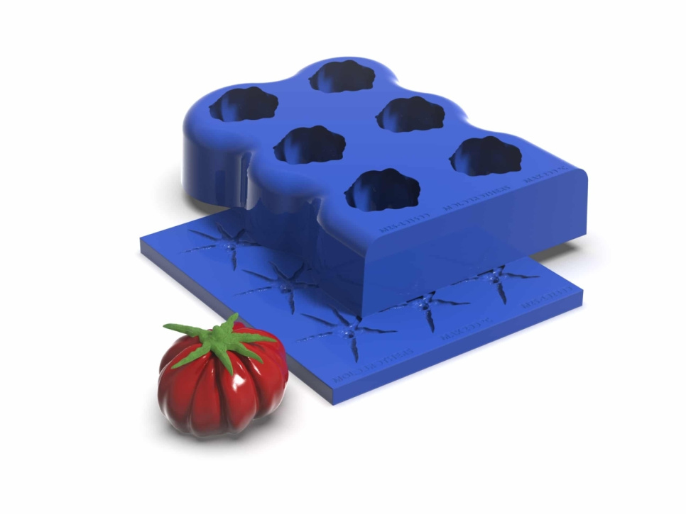 Silikonform, Tomato Molds Set - Moldbrothers i gruppen Bakning / Bakformar / Silikonformar hos The Kitchen Lab (2296-34827)