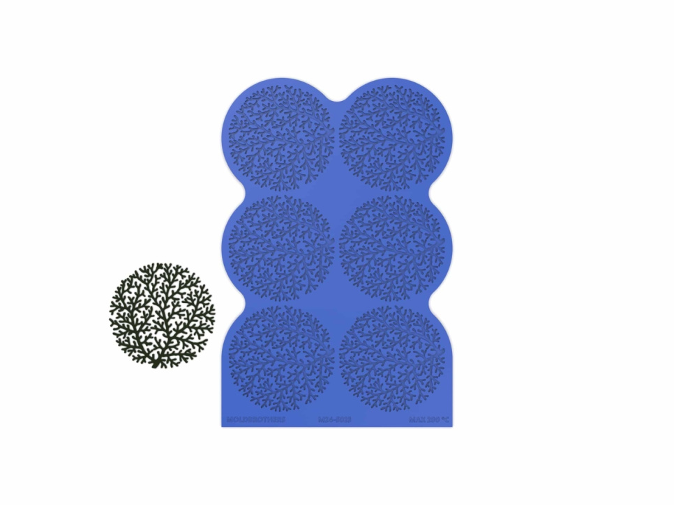 Silikonform, Coral Tuille Mold - Moldbrothers i gruppen Bakning / Bakformar / Silikonformar hos The Kitchen Lab (2296-34837)