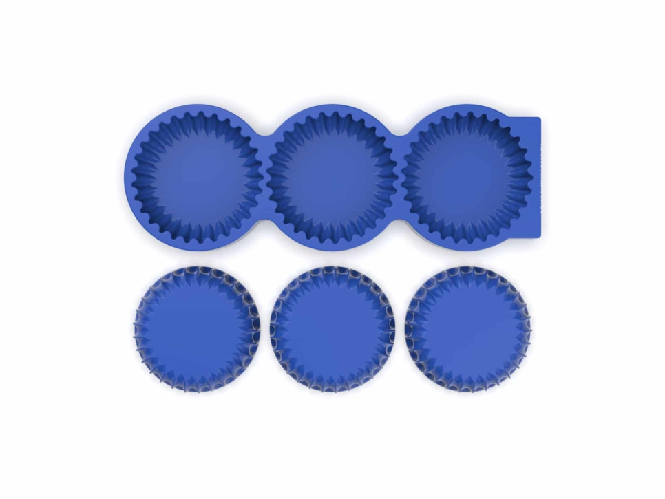 Silikonform, Ribble Tartelette Mold Large - Moldbrothers i gruppen Bakning / Bakformar / Silikonformar hos KitchenLab (2296-34838)