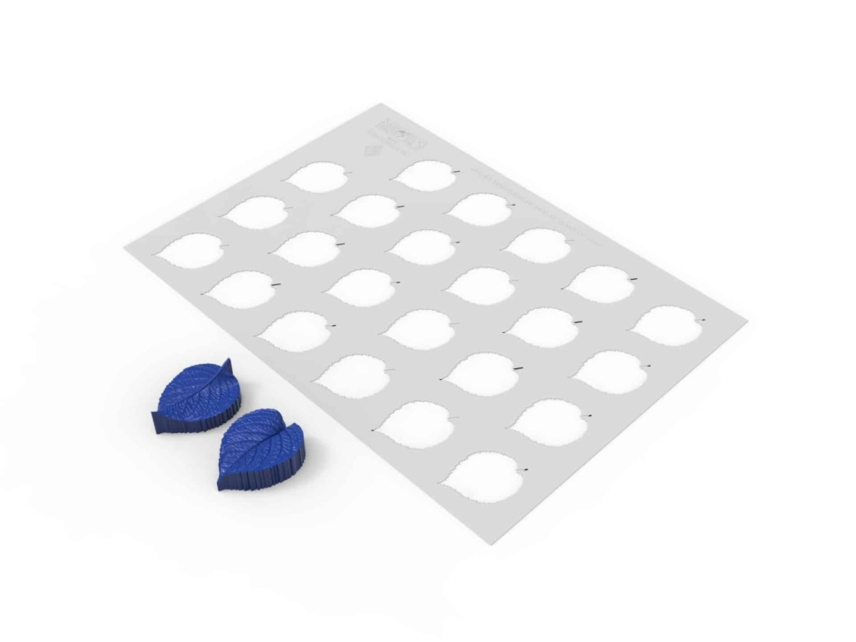 Schablonark med stämpel, Leaf Pressing Set - Moldbrothers i gruppen Matlagning / Köksredskap / Övriga köksredskap hos The Kitchen Lab (2296-34842)