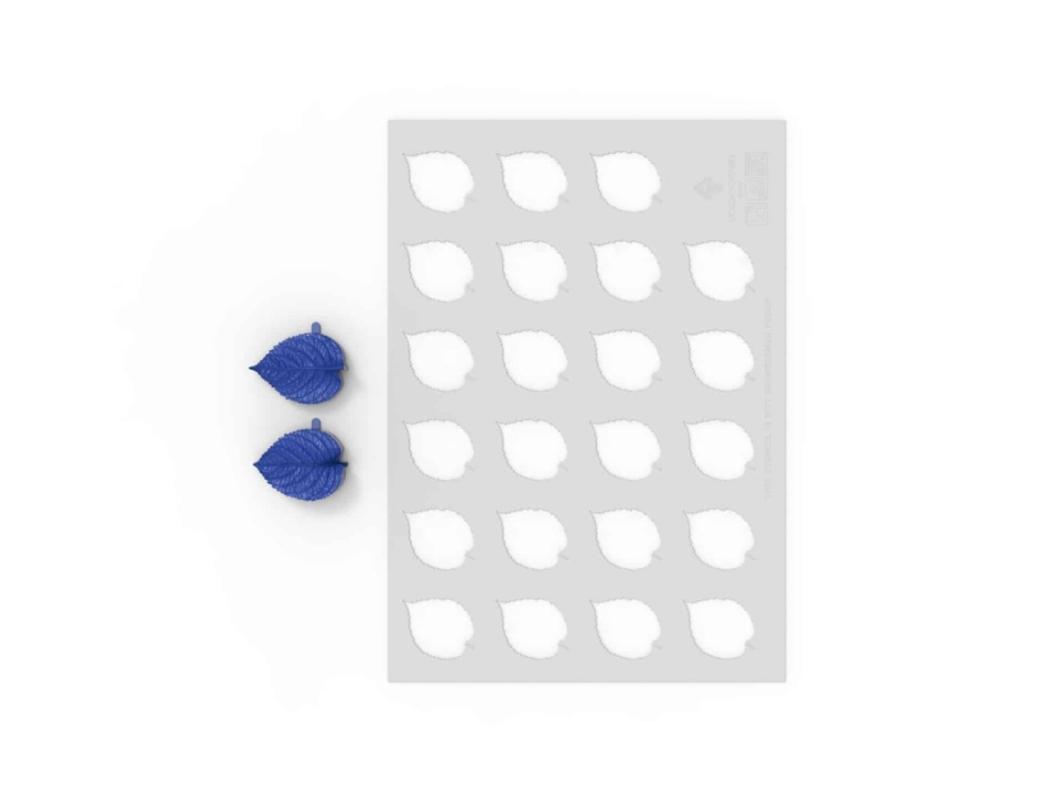 Schablonark med stämpel, Leaf Pressing Set - Moldbrothers