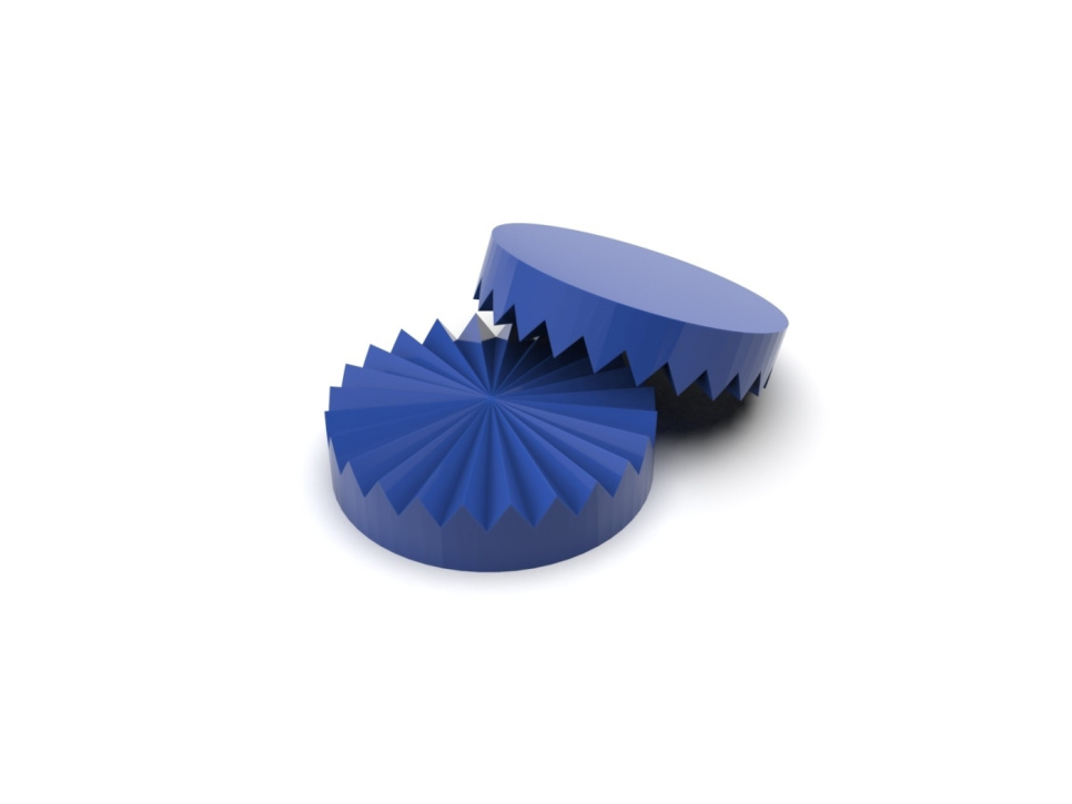 Schablonark med stämpel, Ribble Disc Pressing Set - Moldbrothers