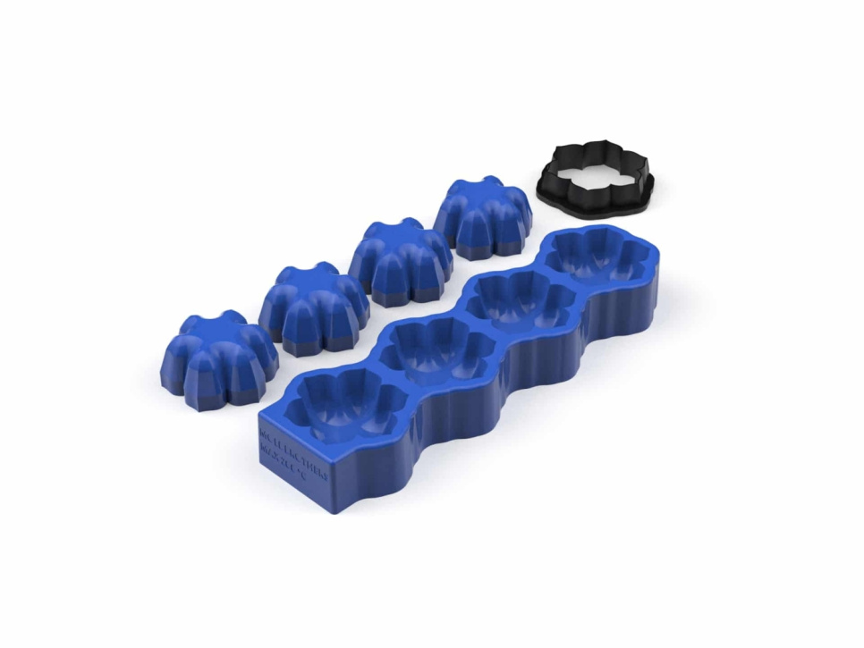 Silikonform, Flora Tartelette Mold - Moldbrothers i gruppen Bakning / Bakformar / Silikonformar hos KitchenLab (2296-34868)