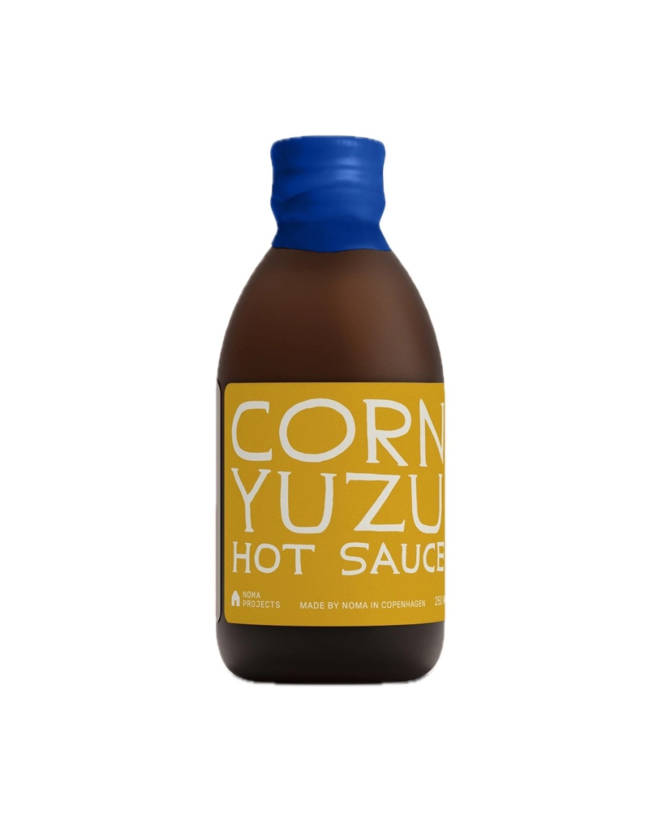 Corn Yuzu Hot Sauce, 250 ml - Noma Projects i gruppen Matlagning / Kolonial hos KitchenLab (2297-34887)