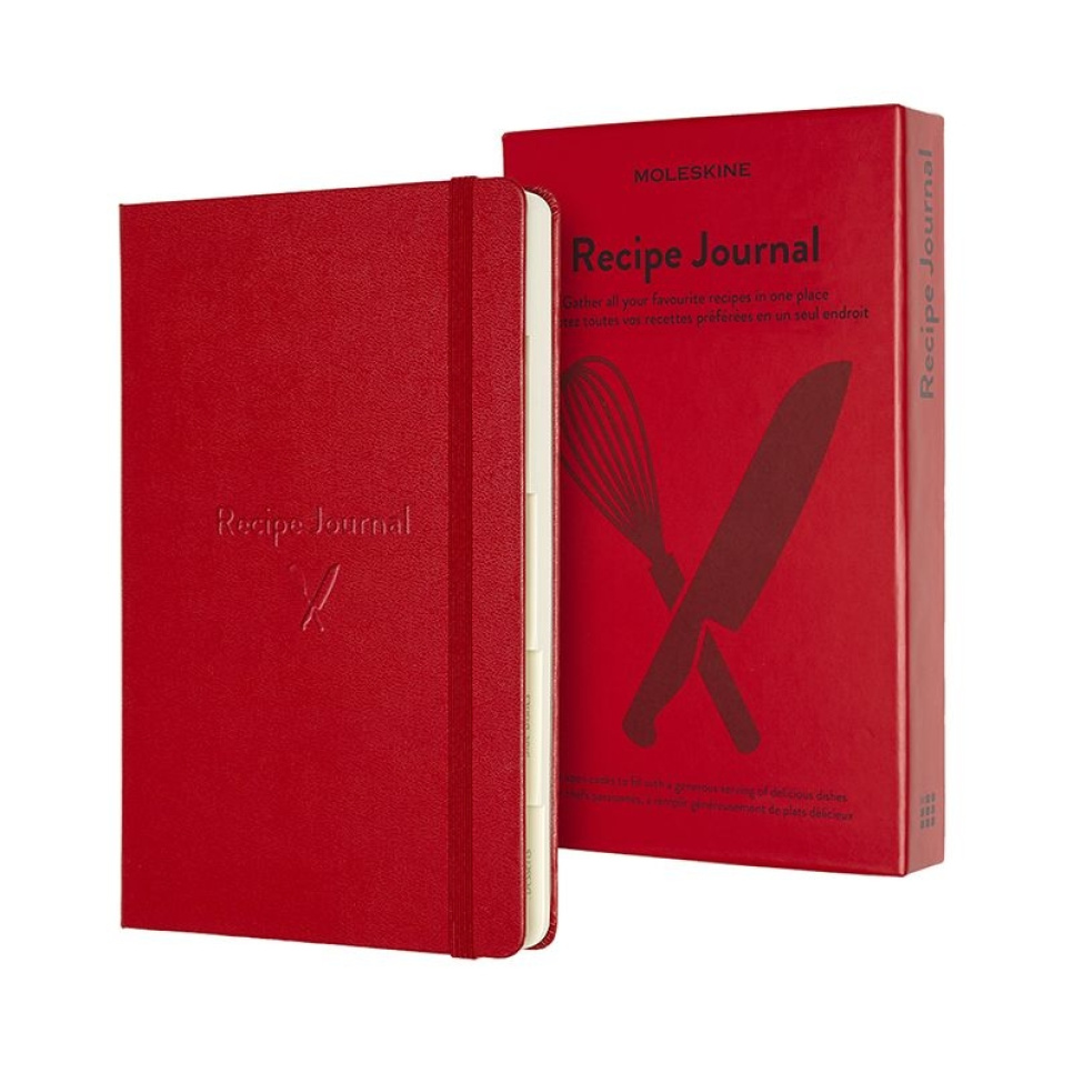 Passion Journal Recipe, Anteckningsbok för recept - Moleskine