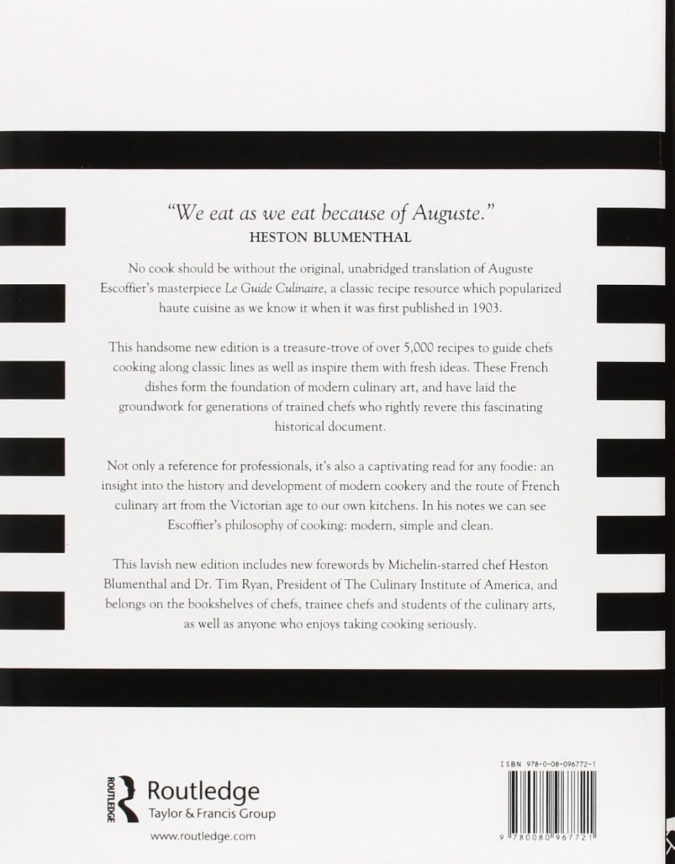Escoffier: Le Guide Culinare - Auguste Escoffier